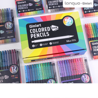 Ensemble de crayons de couleur mécaniques de luxe, 96 couleurs, assortiment énorme, crayons de couleur automatiques, crayons de dessin professionnels pour artistes, en vrac