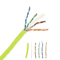 UTP CAT6 kabel LAN kabel jaringan PVC 1000Mbps 23 AWG 26 AWG 23th Cat 6 standar