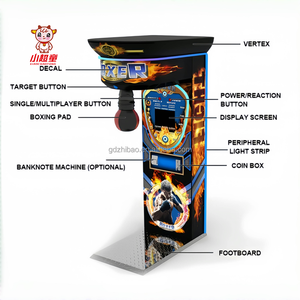 Fabricant Machine d'arcade de formation de test de poinçonnage de <span class=keywords><strong>musique</strong></span> intelligente à pièces pour adultes Machine de jeu de boxe à pointage numérique - Product Image 6