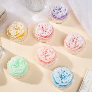 Austin Rose Scented Soy Wax Handmade Floral Flower Design Aroma <b>Candle</b> Valentine's Mother's Day Gift Set - Product Image 1