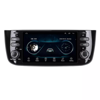 Autoradio DVD universel pour Fiat Linea 2012-2019 Punto 2012-2019 avec navigation GPS, écran de l'autoradio