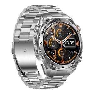 2026 AK105 Mens Outdoor Sport Smart Watch 1.53" IP68 Waterproof BT Call 1000mAh LED Flashlight Fitness Tracker Android IOS - Product Image 4