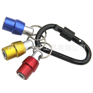 Mr Drill Keychain Quick Release 1/4 Hex Bit Socket <b>Tool</b> Aluminum Alloy DIY <b>Crafts</b> - Product Image 4