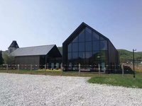 Maison modulaire préfabriquée triangulaire à deux chambres 2024, maison mobile prête à l'emploi, maison préfabriquée en conteneur à vendre