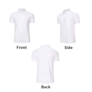 Nouveaux polos de travail à manches courtes pour hommes et femmes pour l'été, vêtements de bureau pour entreprises - Product Image 1