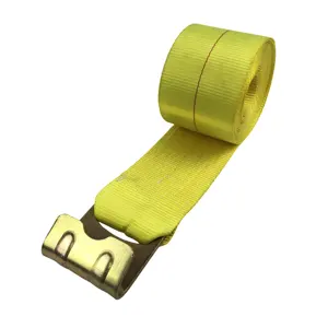 带链钩的绞盘带重型棘轮带平板货物控制绞盘带