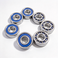 Roulement à billes à gorge profonde miniature ouvert 695, 5x13x4mm, sans blindage, en acier chromé, pour jouet Fidget Spinner et micromoteur