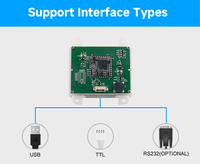 DP5750S Módulo de código de barras de código QR de montaje fijo Escáner de motor de código de barras integrado para quiosco de autoservicio en stock