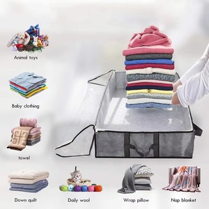 Bolsas de Almacenamiento Debajo de la Cama para Ropa y Juguetes, Parte Superior Transparente, Material No Tejido, Ecológico, Resistente al Agua, Plegable - Product Image 5