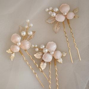 <span class=keywords><strong>Strass</strong></span> perle fleurs épingle à <span class=keywords><strong>cheveux</strong></span> design original <span class=keywords><strong>fil</strong></span> de cuivre perle <span class=keywords><strong>cheveux</strong></span> accessoires bijoux de mariage - Product Image 1