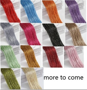 Dekorasi Pernikahan Baru, Tirai & Draperi <span class=keywords><strong>Glitter</strong></span> untuk Langit-langit, Tirai Rumbai untuk Natal dan Acara Pernikahan - Product Image 3