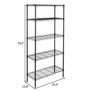 Bán có thể điều chỉnh được phê duyệt lưu trữ giá dây kệ 5 tầng sơn tĩnh điện kim loại lưu trữ dây Kệ dây giá kệ - Product Image 2