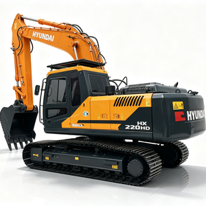 รถขุดไฮดรอลิกฮุนได HX220HD แบบตีนตะขาบ 22 ตัน ปรับสภาพใหม่ทั้งหมด ใช้งานหนัก บำรุงรักษาอย่างดี พร้อมใช้งาน - Product Image 1