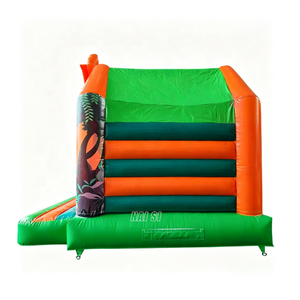 Trampolín Infantil con Diseño de Jungla, Castillos Inflables, Casa de Brinco Personalizada de Fábrica para Equipamiento de Juegos al Aire Libre - Product Image 3