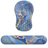 Repose-poignets en mousse à mémoire de forme et tapis de souris 800x300x4mm pour ordinateur de bureau et portable