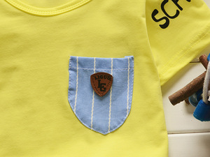 Vêtements pour bébés à prix de gros, pantalons et t-shirts pour enfants, costumes pour garçons en bas âge - Product Image 4
