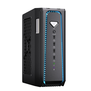 มินิพีซีเกมมิ่งทรงพลัง ระบายความร้อนด้วยน้ำ ใช้ซีพียู Core i9 14900KF 24 คอร์ 32 เธรด พร้อมการ์ดจอ RTX 5070 หน่วยความจำ 2*DDR5 96GB ระบบจัดเก็บข้อมูล NVME4.0 รุ่น PC SL800 มินิพีซี I9 สำหรับเล่นเกม - Product Image 1
