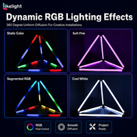 Tube lumineux LED adressable à 360 degrés de 40 mm, RGB RGBW, IP67, étanche, barre lumineuse LED intelligente pour la scène, la décoration extérieure