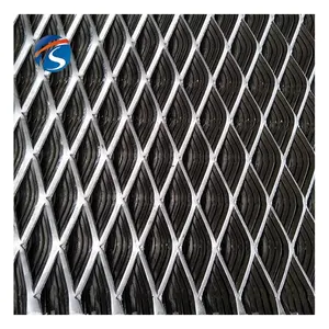 4ft x 8ft production line mild steel sheets expanded metal flattened steel mesh sheet