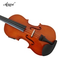 Sinomusik Wholesale Price Violin High Quality Customized Brand OEM Electric Violin Stringed Instrument Include case