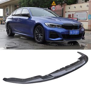 OMS Style Carbon Front Bumper Spoiler Chin Lip <b>Splitter</b> for BMW 3 Series G20 M Sport M Tech 2019+ New Condition - Product Image 4