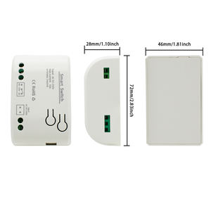 F0704 ewelink ตัวควบคุมประตูโรงรถ, 1CH รีเลย์85-250V โมดูล NO-USB ด้วยเสียง Alexa และรีโมท433MHz - Product Image 6