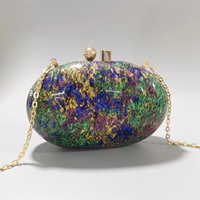 Luxe petit sac de soirée strass coloré diamant sac à main sac de fête de noël haute qualité mariage sac à main cristal embrayages