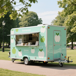 2025 Food Pizza Truck <b>Sale</b> Europe Concession Trailer With Toilet Fried Foodtruck For Switzerland - Product Image 2