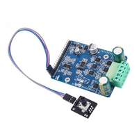 Controlador de Velocidad de Motor DC Industrial 50A 1600W 8-60V con Regulador PWM y Puerto de Potenciómetro para Motor de Escobillas, Ventilador y Bomba