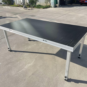 Scène modulaire moderne en alliage d'aluminium, portable, carrée, à forte <span class=keywords><strong>charge</strong></span>, antirouille, pour spectacles en plein air - Product Image 3