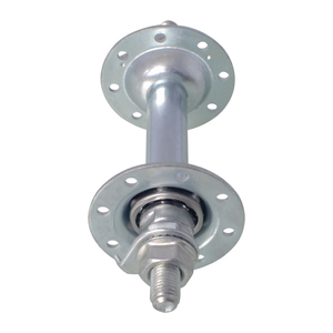 Moyeux de <span class=keywords><strong>roue</strong></span> de vélo légers en acier argenté à 16 trous, compatibles <span class=keywords><strong>VTT</strong></span>/BMX, avant/<span class=keywords><strong>arrière</strong></span>, <span class=keywords><strong>axe</strong></span> à visser, construction durable - Product Image 5