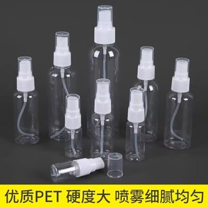 Botella de Spray Transparente de Plástico Mingxu de 50ml y 100ml, Pulverizador de Niebla Fina para Dispensar Alcohol, Envase General - Product Image 5