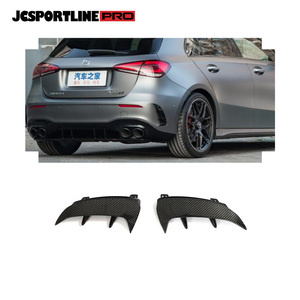 Garniture de séparateur d'ailettes de pare-chocs arrière en Fiber de carbone de moulage CNC pour Benz W177 A45s Sport <span class=keywords><strong>2023</strong></span> - Product Image 1