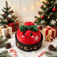 Nouvelle Boîte Mystère de Jouets en Peluche Fidget de Noël – Adorables Peluches en Forme de Dumpling, Créatives pour Noël, Père Noël et Halloween