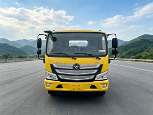 Nouveau camion de remorquage Foton Aumark 4x2 avec plateforme hydraulique coulissante, treuil de 6 tonnes, dépanneuse à plateau pour le sauvetage d'accidents routiers - Product Image 2