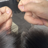 Peluca de Cabello Humano Liso al por Mayor con Frente de Encaje, Cutícula Alineada, Virgen Vietnamita 13x4 HD para Encaje, 200% de Densidad, Largo Extremo