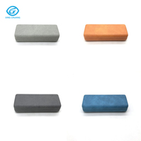 Étui à lunettes en métal rigide à texture craquelée, personnalisable avec logo, boîte à lunettes portable multicolore pour le rangement des lunettes optiques – Vente en gros
