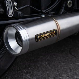 Motorrad 2-in-1-Auspuffanlage für '18-'24 Harley <span class=keywords><strong>Softail</strong></span> Fatboy Breakout Street Bob Slim Low Rider <span class=keywords><strong>Heritage</strong></span> Classic Deluxe - Product Image 4