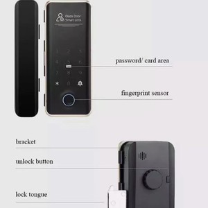 Cerradura Inteligente para Puerta de Vidrio Qiuliang Electronics QL-G3S con Huella Dactilar y Aplicación para Uso en Oficina - Product Image 5