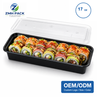 Boîte à bento jetable en plastique PP japonaise, directement de l'usine, pour les restaurants à emporter