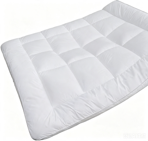 Topper Materasso in Memory Foam Sfilacciato 2000gsm, Extra Morbido con <span class=keywords><strong>Rivestimento</strong></span> Alternativo per Uso Domestico - Product Image 1