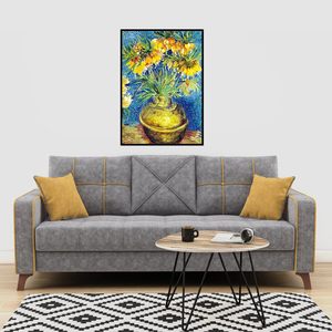 <span class=keywords><strong>Puzzle</strong></span> personnalisé avec impression de <span class=keywords><strong>1000</strong></span> pièces pour adultes fritillaires dans un vase en cuivre par <span class=keywords><strong>Van</strong></span> <span class=keywords><strong>Gogh</strong></span> <span class=keywords><strong>Puzzle</strong></span> peinture à l'huile - Product Image 2