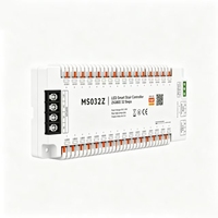 Controlador de Luces para Escaleras Programable de 32 Canales, Atenuador de Iluminación Inteligente WiFi para Escaleras, 32 Escalones para Sistema de Automatización del Hogar