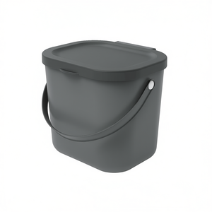 Rotho Waste <b>Bin</b> Albula 10L <b>With</b> <b>Lid</b> And Handle For Kitchen Use - Product Image 2