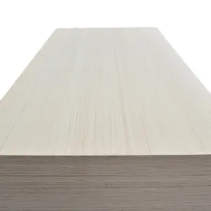 Melamine Multilayer Sandwich Board Interior Furniture E0 E1 Mdf Melamine Board 18mm Wood Veneer Melamine Plywood Block
