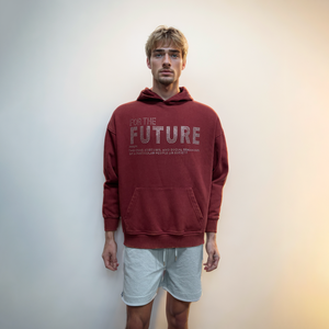 เสื้อผ้าสตรีทแวร์ผู้ชาย ผ้าฟลีซ โพลีเอสเตอร์/คอตตอน OEM โลโก้ประดับเพชร แบบเรียบ สีสโตนวอช สำหรับฤดูใบไม้ร่วง เป็นมิตรกับสิ่งแวดล้อม ระบายอากาศได้ดี ทรงปกติ - Product Image 4