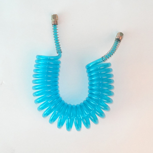 Fabricant Haute Pression Bleu Rouge Pc Ressort Pneumatique Tube En Spirale Flexible de Remorque de <span class=keywords><strong>Frein</strong></span> À Air De Camion <span class=keywords><strong>Tuyau</strong></span> Raccords - Product Image 5