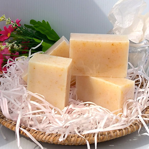 Натуральное органическое мыло ручной работы из цельного куска с овсянкой и козьим молоком для увлажнения лица, прямые поставки с завода - Product Image 4