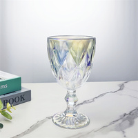 Calice à Vin Style Européen Galvanisé, Verre à Jus Relief pour la Maison