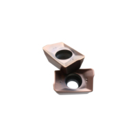 Plaquettes de fraisage carrées en carbure de tungstène avec revêtement PVD résistant à la chaleur APKT09T308R-EM Marque ACME OEM disponible Garantie 3 ans